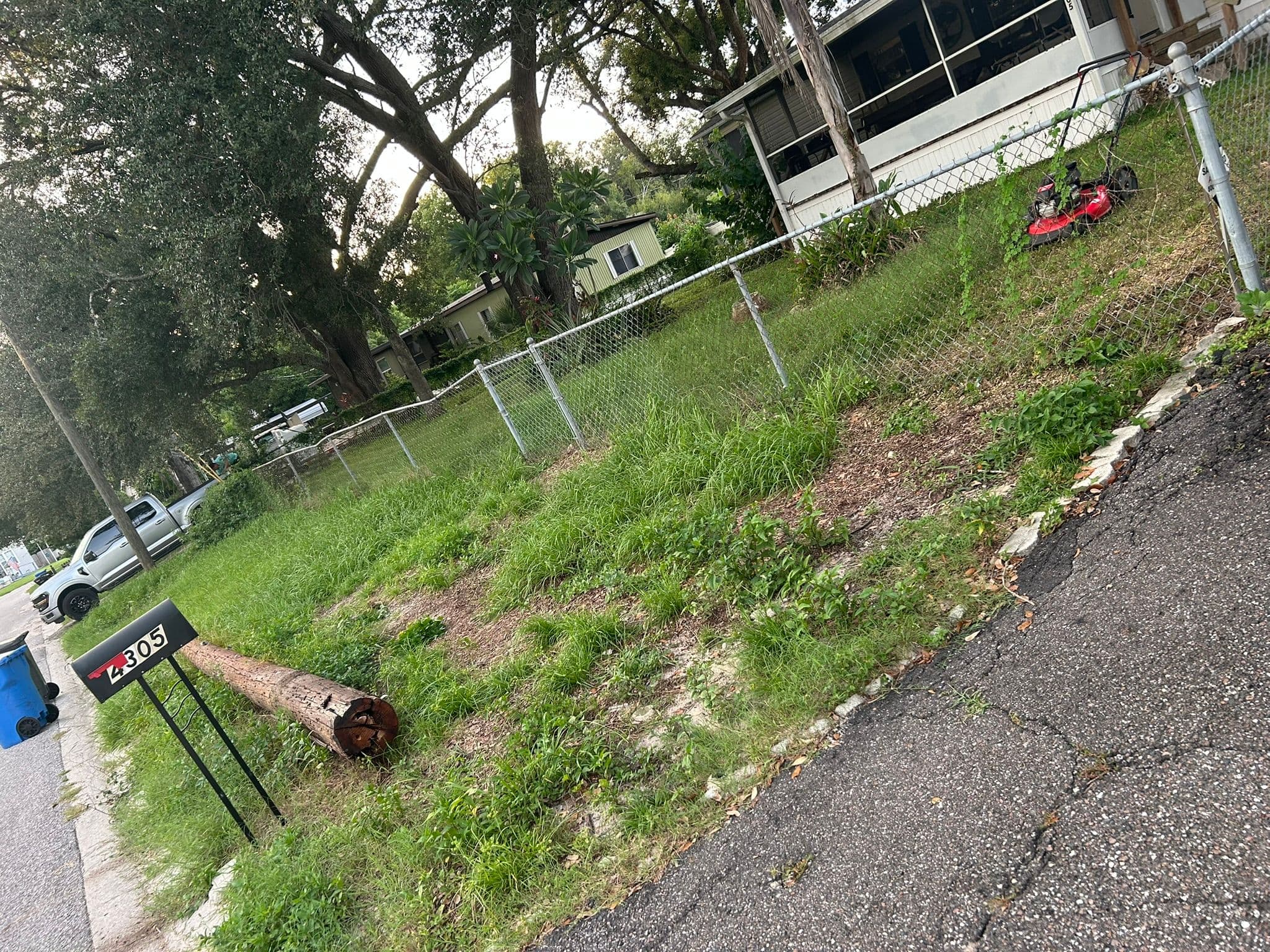 Before — Lot Cleanup
